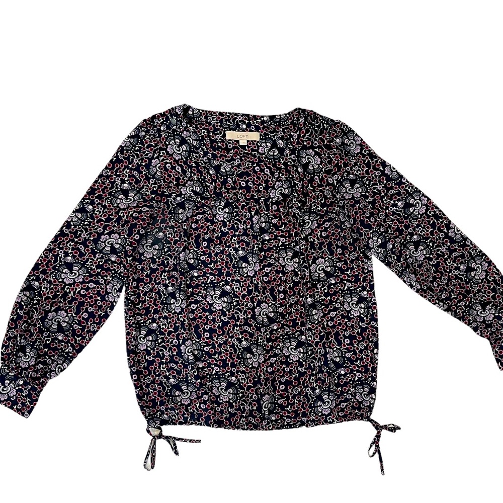 Loft Lightweight Pull Over Drawstring Waist - image 1